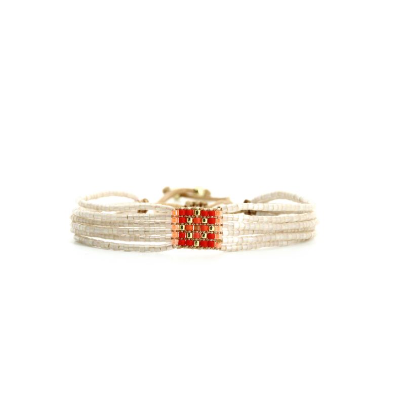 Bracelet Corail Mango BELLE MAIS PAS QUE -