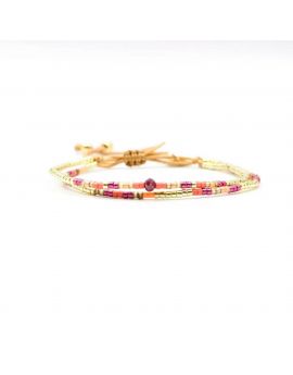 Bracelet Purple Rain BELLE MAIS PAS QUE