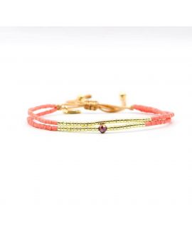 Bracelet Purple Rain BELLE MAIS PAS QUE