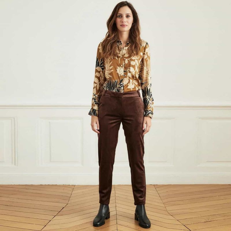 Pantalon Velours ParfumeLa Petite Française