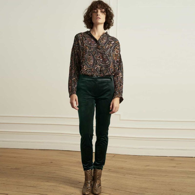 Pantalon Velours ParfumeLa Petite Française