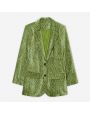 Blazer Oversize Velour Cotelé NEKANE