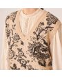 Gilet Maille Jacquard NEKANE