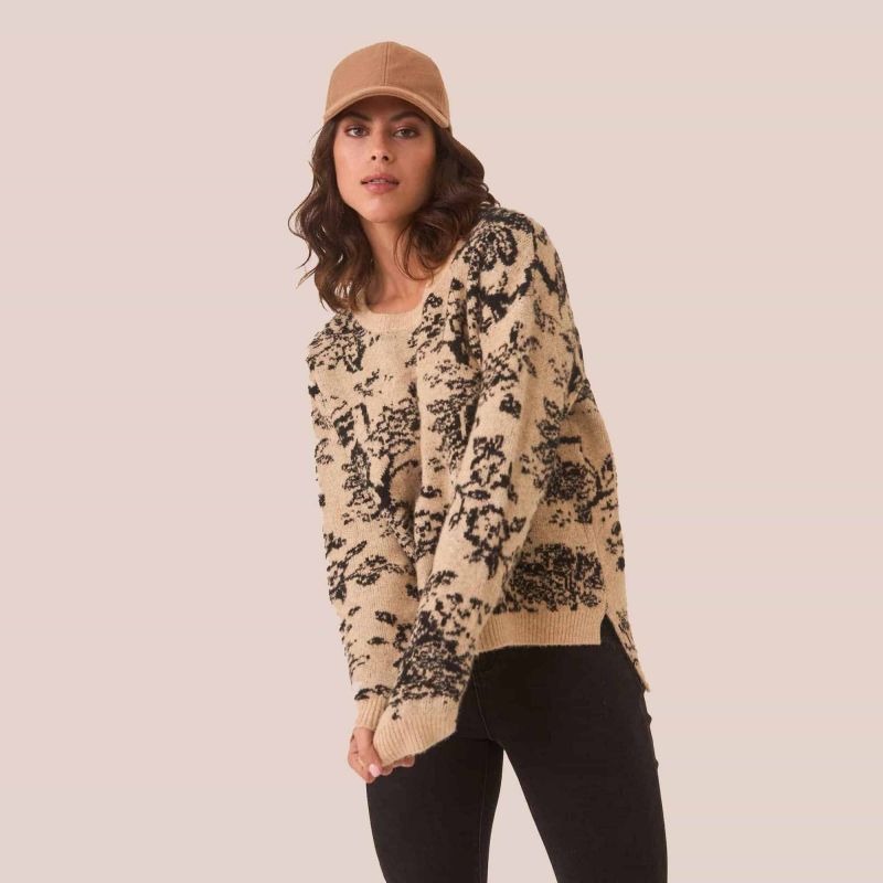 Pull Maille Jacquard NEKANE