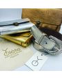 Ceinture Cuir Argent Yolete