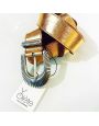 Ceinture Cuir Cuivre Yolete