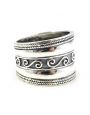 Bague Argent Ciselée