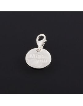 Charm Médaille message
